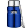 THERMOS Food thermos with folding spoon and cup 710 ml blue