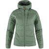 Keb Padded Hoodie W Patina Green