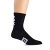 6" Flexair Merino Sock Black