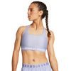 UNDER ARMOUR Crossback Mid Bra, Celeste / Celeste / White