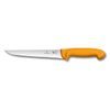 Swibo, sticking knife, 25cm, straight, orange, sb-sheath