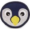 Velcro badge Penguin - blue