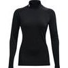 UA HG Armour Comp Mock LS-BLK