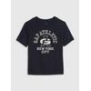 GAP 774154-02 Dětské tričko s logem Tmavě modrá