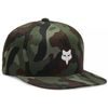 Fox Head Camo Tech Snapback, Green Camo