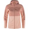 Abisko Trail Fleece W, Chalk Rose-Dusty Rose