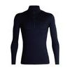 ICEBREAKER M 200 Oasis LS Half Zip MIDNIGHT NAVY