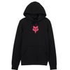 W Fox Head Fleece Po, Black/Pink