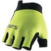 EXCEEDA Gel Short Finger Gloves Fluo-Yellow