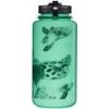 Wide Mouth 1000 ml Glow w/Black Turtle