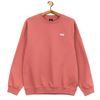 VANS CORE BASIC CREW FLEECE WITHERED ROSE