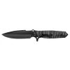 MARAUDEUR G10 BLACK HANDLE / SMOOTH BLADE + KYDEX SHEATH SMOOTH