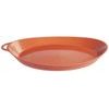 Ellipse Plate; rust
