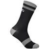 POC Lure MTB Sock Long, Uranium Black/Granite Grey