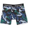 SMARTWOOL M MERINO PRINT BOXER BRIEF BOXED mist blue blurred camo print 2022