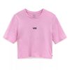 WM FLYING V CROP CREW SPORT DECO ROSE