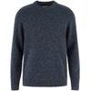 Övik Neps Knit Sweater M Dark Navy