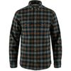 Skog Shirt M Dark Navy-Dark Oak