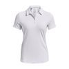 UA Playoff SS Polo, White