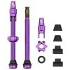 Tubeless Valve Stem Kit Clik Valve 60mm Ultraviolet Purple