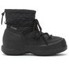 MEZZALUNA QUILTED MID WP, BLACK