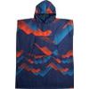 CHANGING PONCHO S/M Riso Wave barevné vlny
