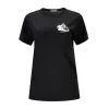 LightWool tee mountain W's jet black