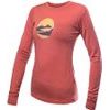 MERINO ACTIVE TRIGLAV dámské triko dl.rukáv terracotta