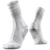 X-SOCKS® TRAILRUN TERRASKIN PERFORM CREW X WHITE/SILVER GREY