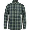Övik Travel Shirt LS M Dark Navy-Patina Green