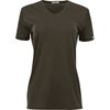 LightWool 180 Loose fit Tee W Chocolate Plum