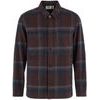 Singi Flannel Overshirt M Black Oak-Dark Navy
