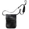 Skin Folded Neck Pouch black