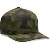 Fox Head Flexfit Hat, Green Camo