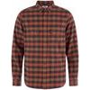 Skog Relaxed Shirt M Autumn Leaf-Wood Brown