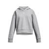 Rival Fleece Crop Hoodie-GRY