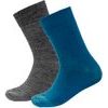 Daily Merino Light Sock 2Pk Kid, Flood Mix