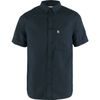 Övik Travel Shirt SS M Dark Navy