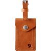 Leather Luggage Tag Leather Cognac