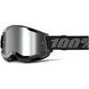 STRATA 2 Goggle Black - Mirror Silver Lens