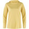 Abisko Sun-hoodie W Mais Yellow