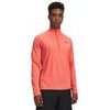 Tech Textured 1/2 Zip-RED