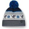 Retroski Pompon MÜ Blau-Grau