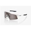 100% Speedcraft SL - Matte White - HiPER Silver Mirror Lens