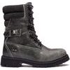 Tall Lace Up WP Dark Grey Full Grain