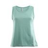 LightWool Singlet Woman Oil Blue