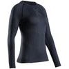 XCEED RUN SHIRT LS WMN X Black/Rhino Grey