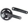 Crankset Miranda 170mm 38T w/95mm Cover Black