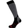 Wool Sport Junior ski socks, black/pink