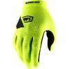 100% RIDECAMP Glove Fluo Yellow